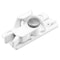 Prime-Line Sash Lock and Keeper with Screws, Child Safe, White (Single Pack) F 2679 - alternate 1
